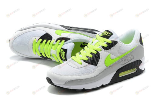 Nike Air Max 90 'Reflective Logo - White Volt' Men Shoes Sneakers