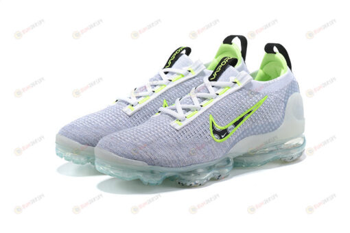 Nike Air VaporMax 2021 Flyknit GS 'Wolf Grey Volt' Shoes Sneakers