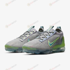 Nike Air VaporMax 2021 Flyknit 'Grey Light Liquid Lime' Shoes Sneakers