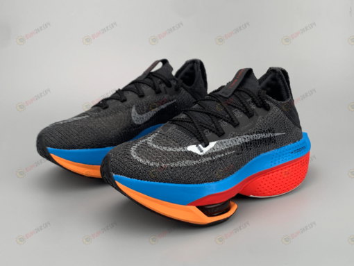 Nike Air Zoom Alphafly NEXT 2 Proto Blue/Black/ Red And Orange Shoes Sneakers