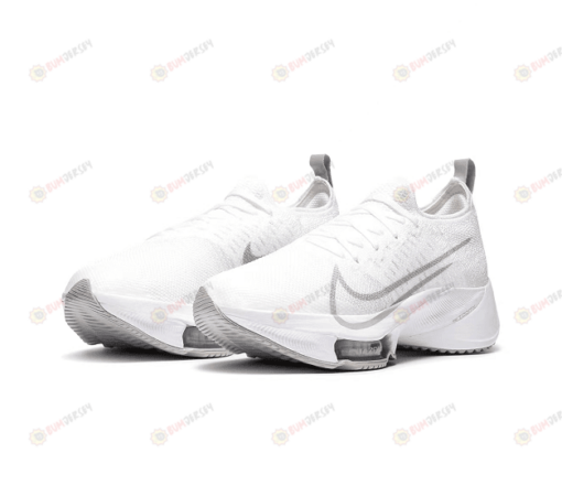 Nike Air Zoom Tempo NEXT% Flyknit 'White Atmosphere Grey' Shoes Sneakers