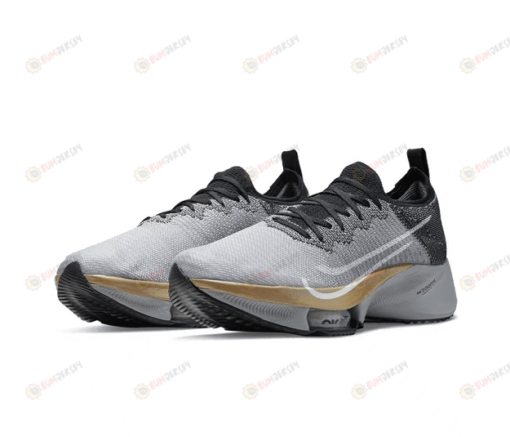 Nike Air Zoom Tempo Next% Flyknit 'Wolf Grey Black' Shoes Sneakers