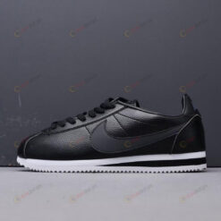 Nike Classic Cortez Leather Black Men Shoes Sneakers