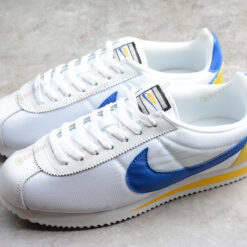 Nike Classic Cortez White Blue Shoes Sneakers