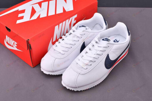 Nike Classic Cortez White/ Midnight Navy Shoes Sneakers