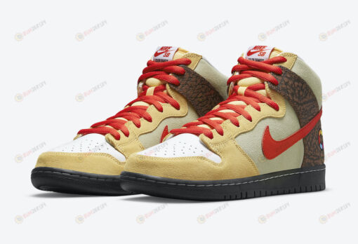 Nike Color Skates x Dunk High SB 'Kebab and Destroy' Shoes Sneakers