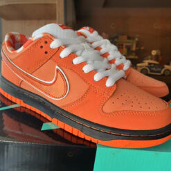 Nike Concepts x Dunk Low SB 'Orange Lobster' Shoes Sneakers