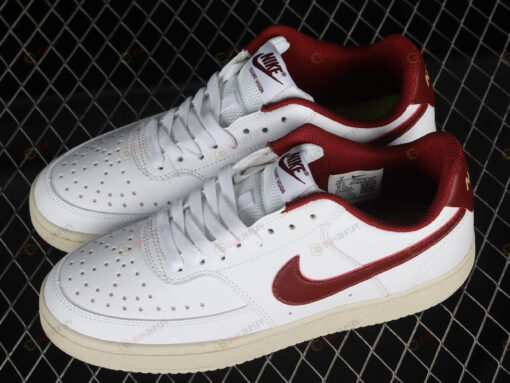 Nike Court Vision Low White/Team Red Shoes Sneakers