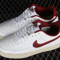 Nike Court Vision Low White/Team Red Shoes Sneakers