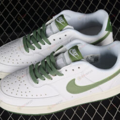 Nike Court Vision Low White/Treeline/Sail/Oil Green Shoes Sneakers