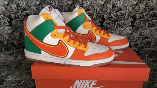 Nike Dunk High 'Chenille Swoosh' Shoes Sneakers