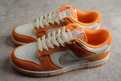 Nike Dunk Low As Safari Swoosh Kumquat Shoes Sneakers