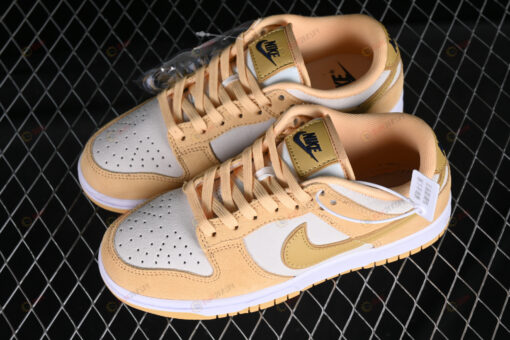 Nike Dunk Low Celestial Gold Suede Shoes Sneakers