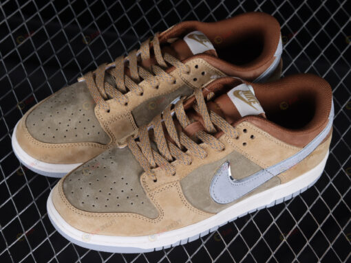 Nike Dunk Low Khaki Brown Olive Grey Shoes Sneakers