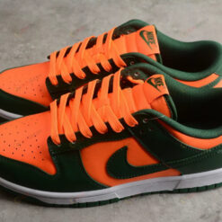 Nike Dunk Low Miami Hurricanes Shoes Sneakers