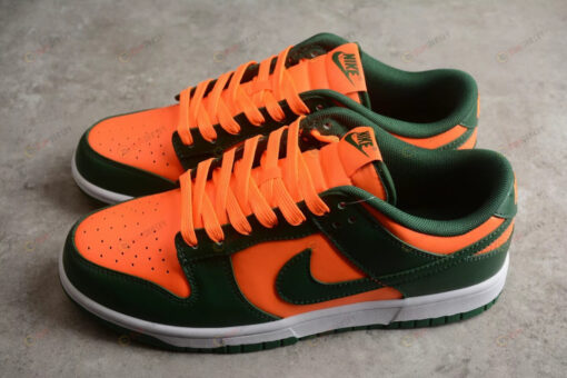Nike Dunk Low Miami Hurricanes Shoes Sneakers