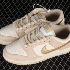 Nike Dunk Low Phantom Metallic Gold Shoes Sneakers