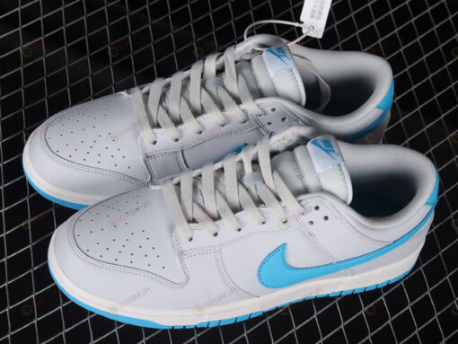 Nike Dunk Low Retro Pure Platinum Blue Lightning Shoes Sneakers