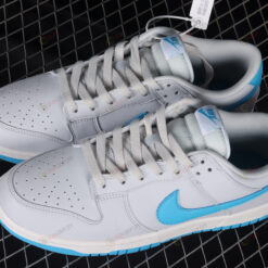 Nike Dunk Low Retro Pure Platinum Blue Lightning Shoes Sneakers