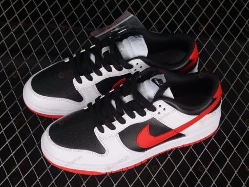 Nike Dunk Low Retro White Black University Red Shoes Sneakers