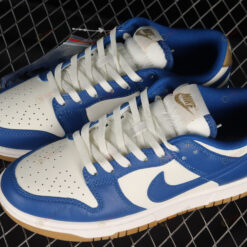 Nike Dunk Low Royal Blue Gold Shoes Sneakers