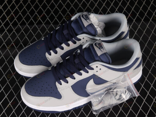 Nike Dunk Low SB Men Shoes Sneakers - Navy Blue/ Gray