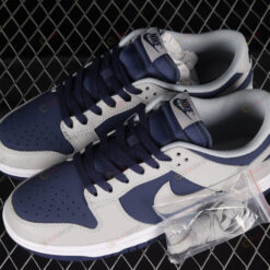 Nike Dunk Low SB Men Shoes Sneakers - Navy Blue/ Gray