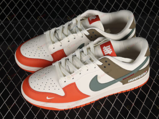 Nike Dunk Low UNEFEATED Orange Green Shoes Sneakers