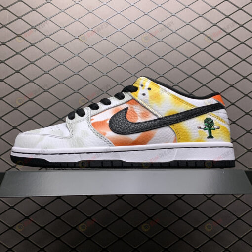 Nike Dunk SB Low 'Tie-Dye Raygun - White' Skate Shoes