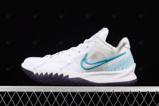 Nike Kyrie 4 Low White Laser Blue Shoes