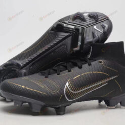 Nike Mercurial Vapor 14 Elite FG Black/Metallic Silver Shoes Sneakers