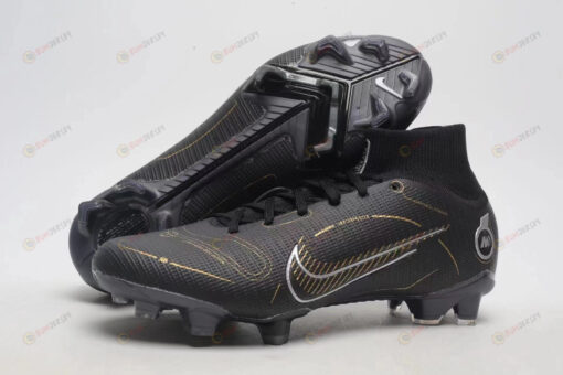 Nike Mercurial Vapor 14 Elite FG Black/Metallic Silver Shoes Sneakers