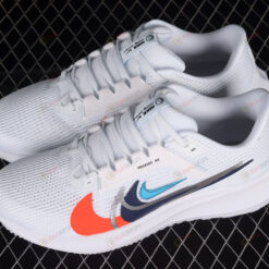 Nike Pegasus 40 Premium White/Football Grey/Bright Mandarin Shoes Sneakers