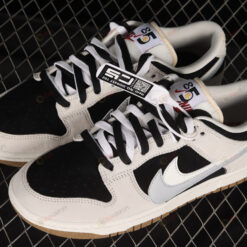 Nike SB Dunk Low 85 Cream White Light Grey Black Shoes Sneakers