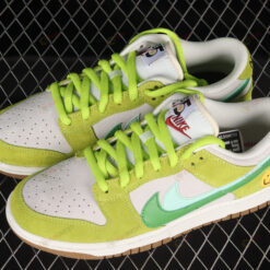 Nike SB Dunk Low 85 Green Apple Smiling Face Shoes Sneakers