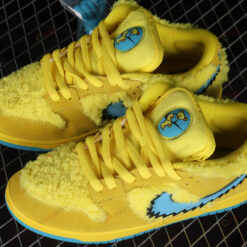 Nike SB Dunk Low Grateful Dead Bears Opti Yellow Shoes Sneakers