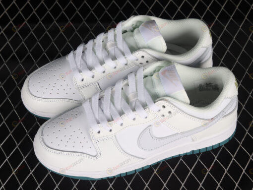 Nike SB Dunk Low White And Green Women Shoes Sneakers