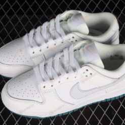 Nike SB Dunk Low White And Green Women Shoes Sneakers