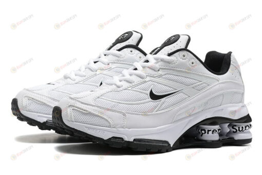 Nike Supreme x Nike Shox Ride 2 White Shoes Sneakers