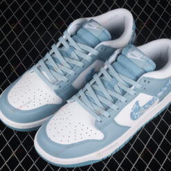 Nike Wmns Dunk Low 'Blue Paisley' Skate Shoes