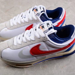 Nike Zoom Cortez SP Sacai White University Red Blue Shoes Sneakers