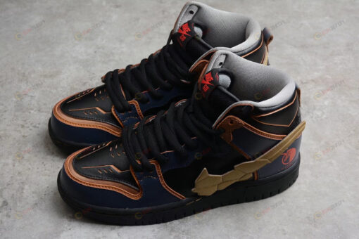 Nike x Gundam SB Dunk High Pro QS Banshee Shoes Sneakers