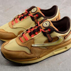 Nike x Travis Scott Air Max 1 Wheat Shoes Sneakers