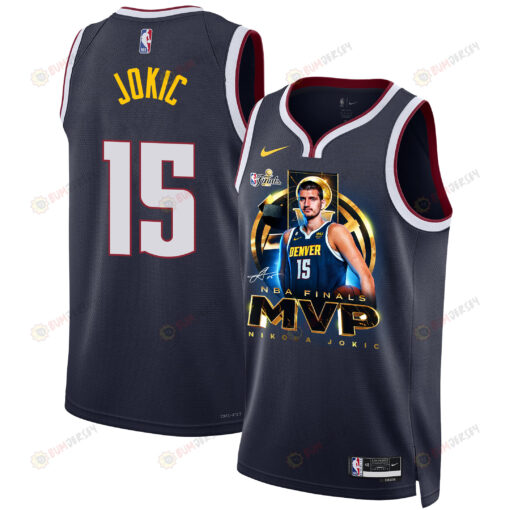 Nikola Joki? Denver Nuggets MVP 2023 Final Champions Swingman Jersey - Black