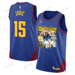 Nikola Joki? Denver's MVP-Crowned Leader 2023 Final Champions Swingman Jersey - Blue