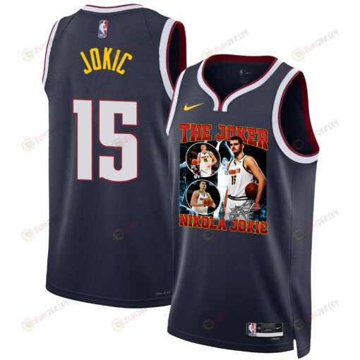 Nikola Jokic Denver Nuggets The Joker's Legacy 2023 Champions Swingman Jersey - Black