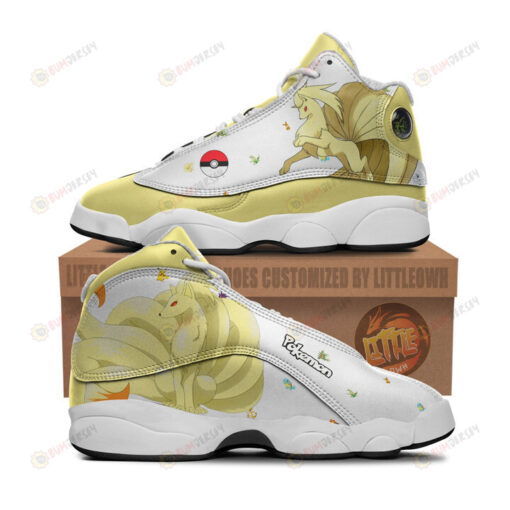 Ninetales Shoes Pokemon Anime Air Jordan 13 Shoes Sneakers