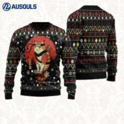 Ninja Cat Ugly Christmas Sweater Ugly Sweaters For Men Women Unisex