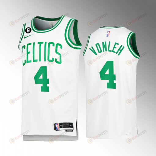 Noah Vonleh 4 Boston Celtics 2022-23 Association Edition White Jersey