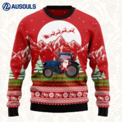 Noel Tractor Ugly Sweaters For Men Women Unisex